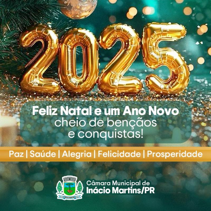 FELIZ NATAL E PRÓSPERO ANO NOVO! 